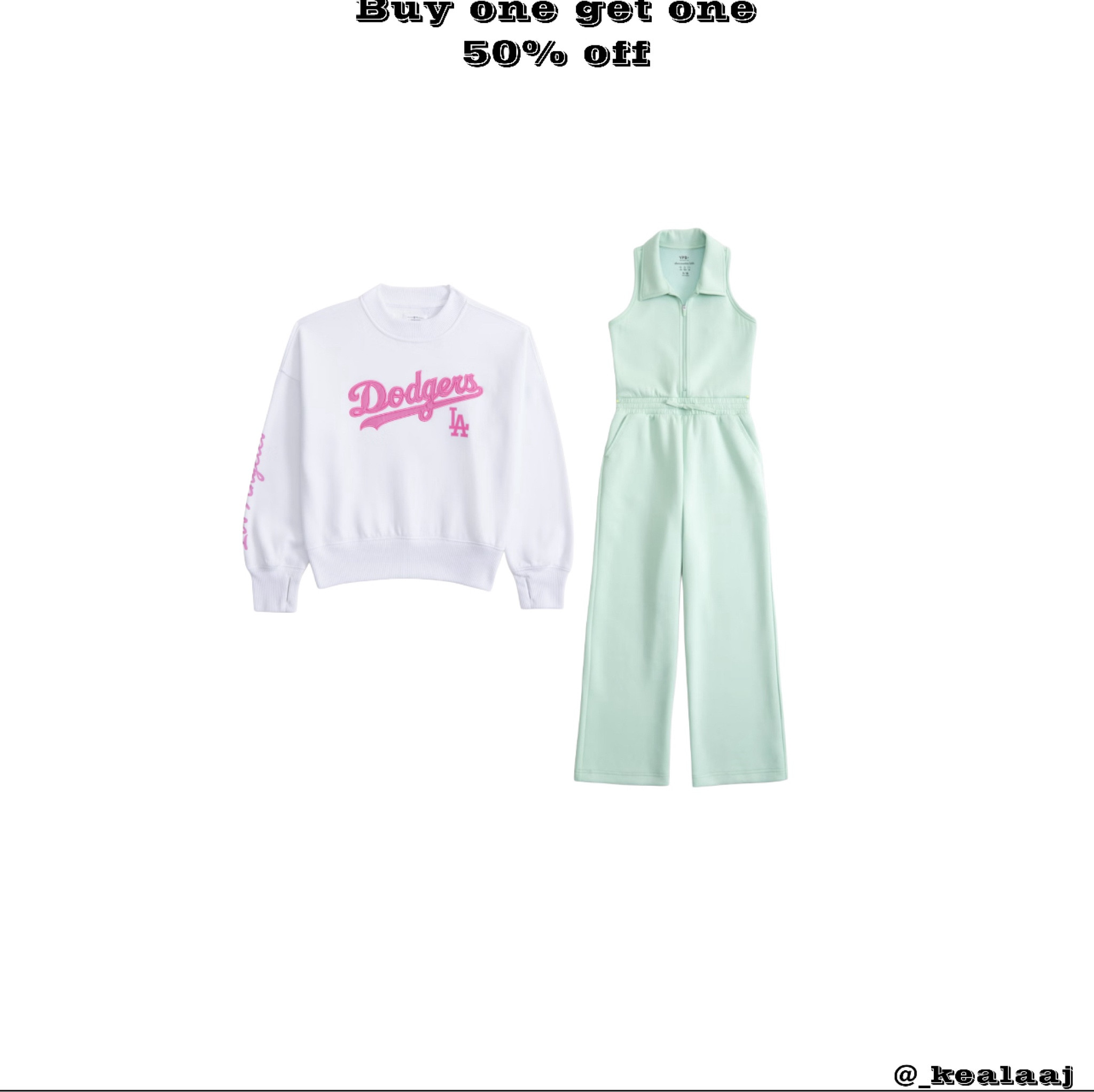 Abercrombie & Fitch Kids finds 

#girlmom #winteroutfit #dodgers #sweatshirt #jumpsuit #trending #2025 #valentinesday 

#LTKStyleTip #LTKSaleAlert #LTKKids