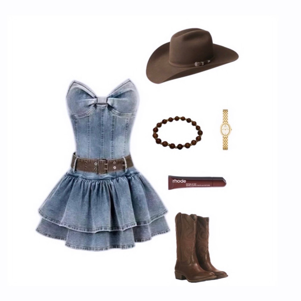 denim dress western boots

#LTKStyleTip #LTKWatchNow #LTKU
