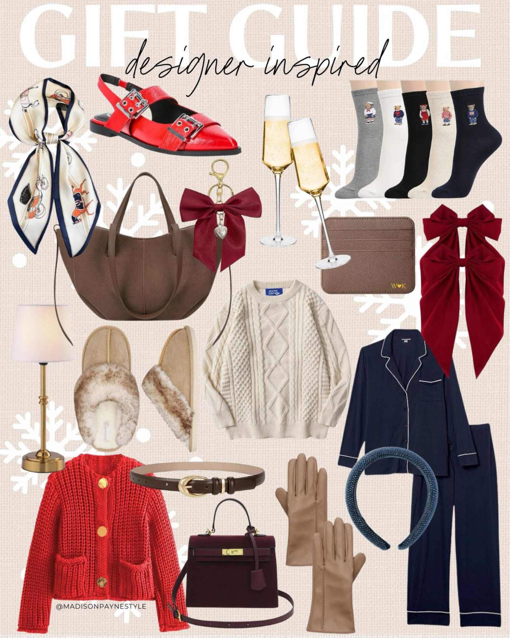 Gift Guide for the trendy girl 🎁 If you have someone in your life who likes trendy, old-money aesthetics or designer-inspired items but doesn’t like the price tag, then this is the gift guide for you! Gift the look of a designer at an affordable price

Gift guide, trendy gifts, designer inspired, designer inspired gifts, Ralph Lauren, Madison Payne 

#LTKGiftGuide #LTKSeasonal #LTKHoliday