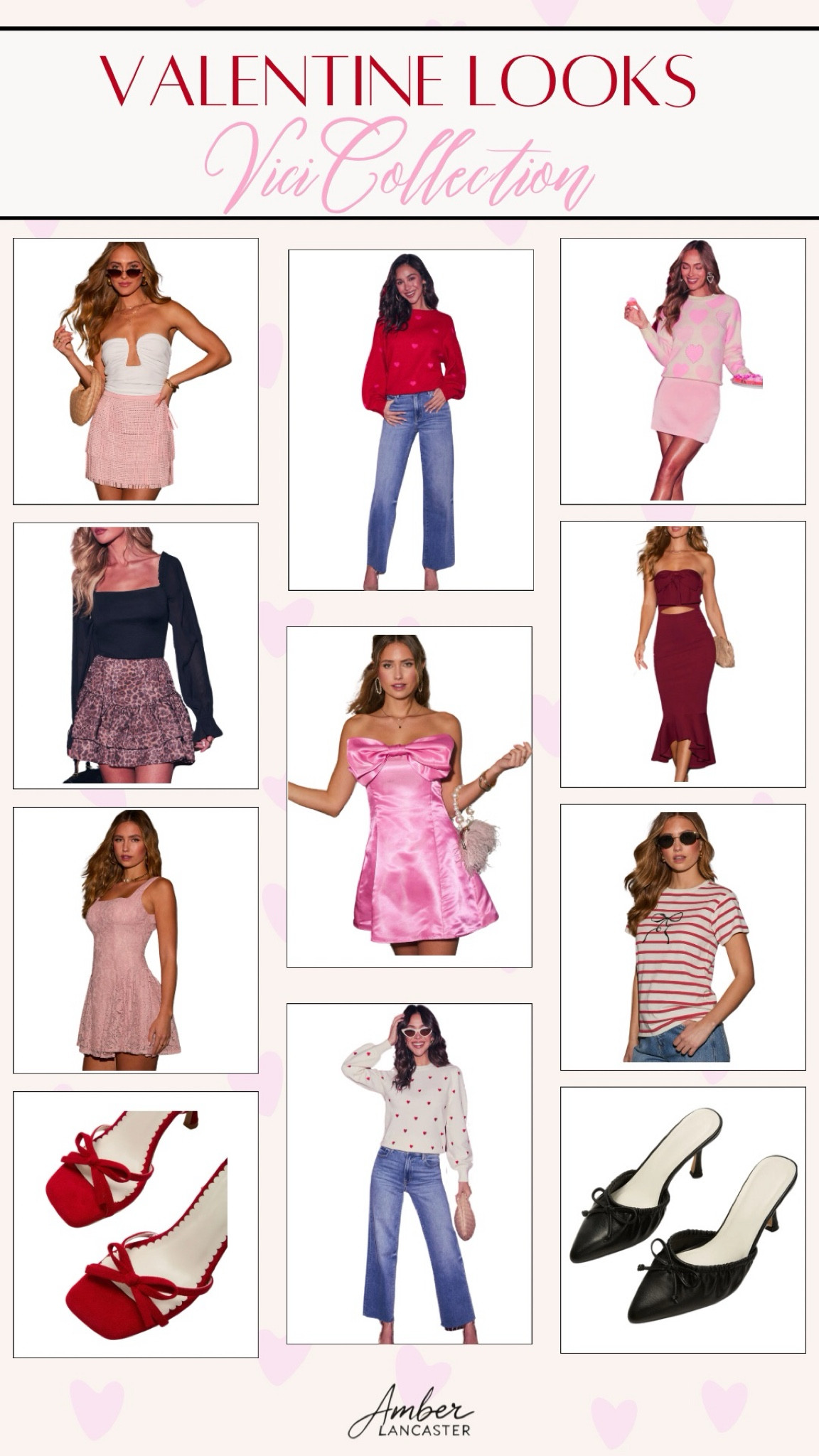 Vici Valentine’s looks! 💝 30% off with code: AMBERSAVE30 | 
vici collection, vici new arrivals, vici valentines drop, valentines outfit, valentine’s day outfit, valentines day dress women, valentines outfit women, valentine’s day outfit women, valentines date outfit, pink dress, heels, heart sweater. 


#LTKStyleTip #LTKSeasonal #LTKShoeCrush