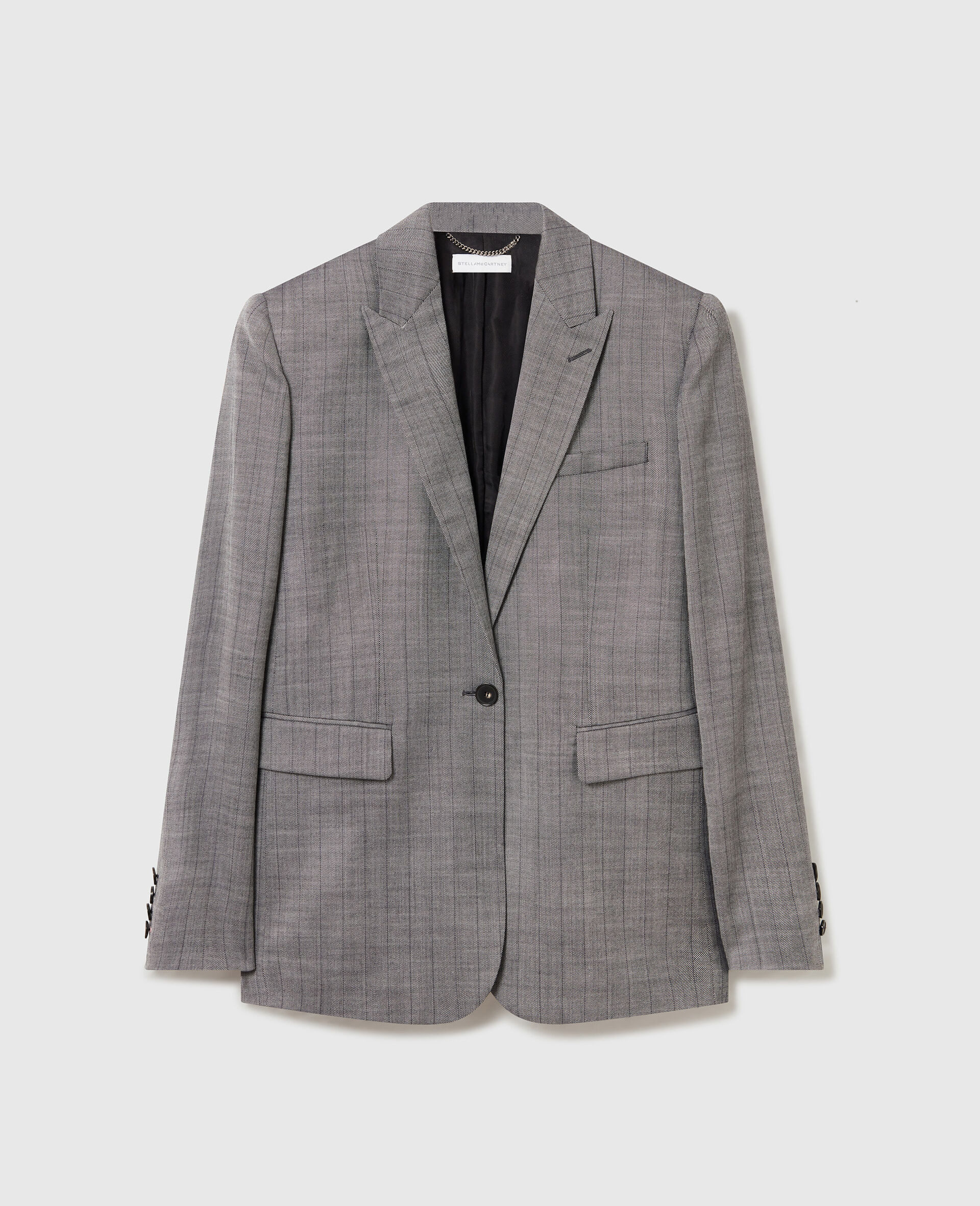 Single-Breasted Pinstripe Jacket | Stella McCartney (Global)