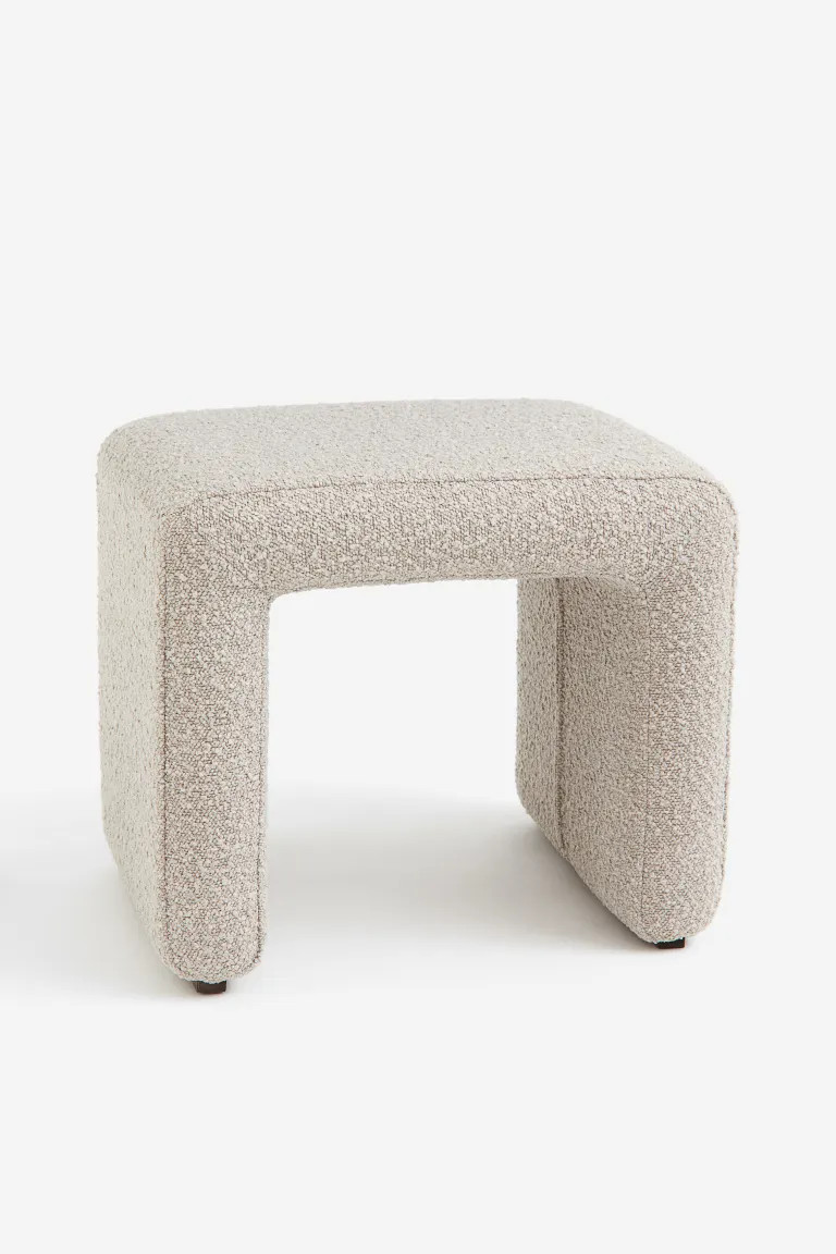Bouclé Stool | H&M (US + CA)