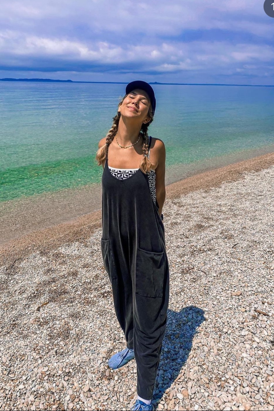 Can’t wait to wear this comfy outfit at the lake all summer! 

The onesie is a size L!

Summer outfit, free people, onesie, cozy, easy outfit, hoka shoes, comfortable, spring outfit, 

#LTKtravel #LTKunder100 #LTKSeasonal