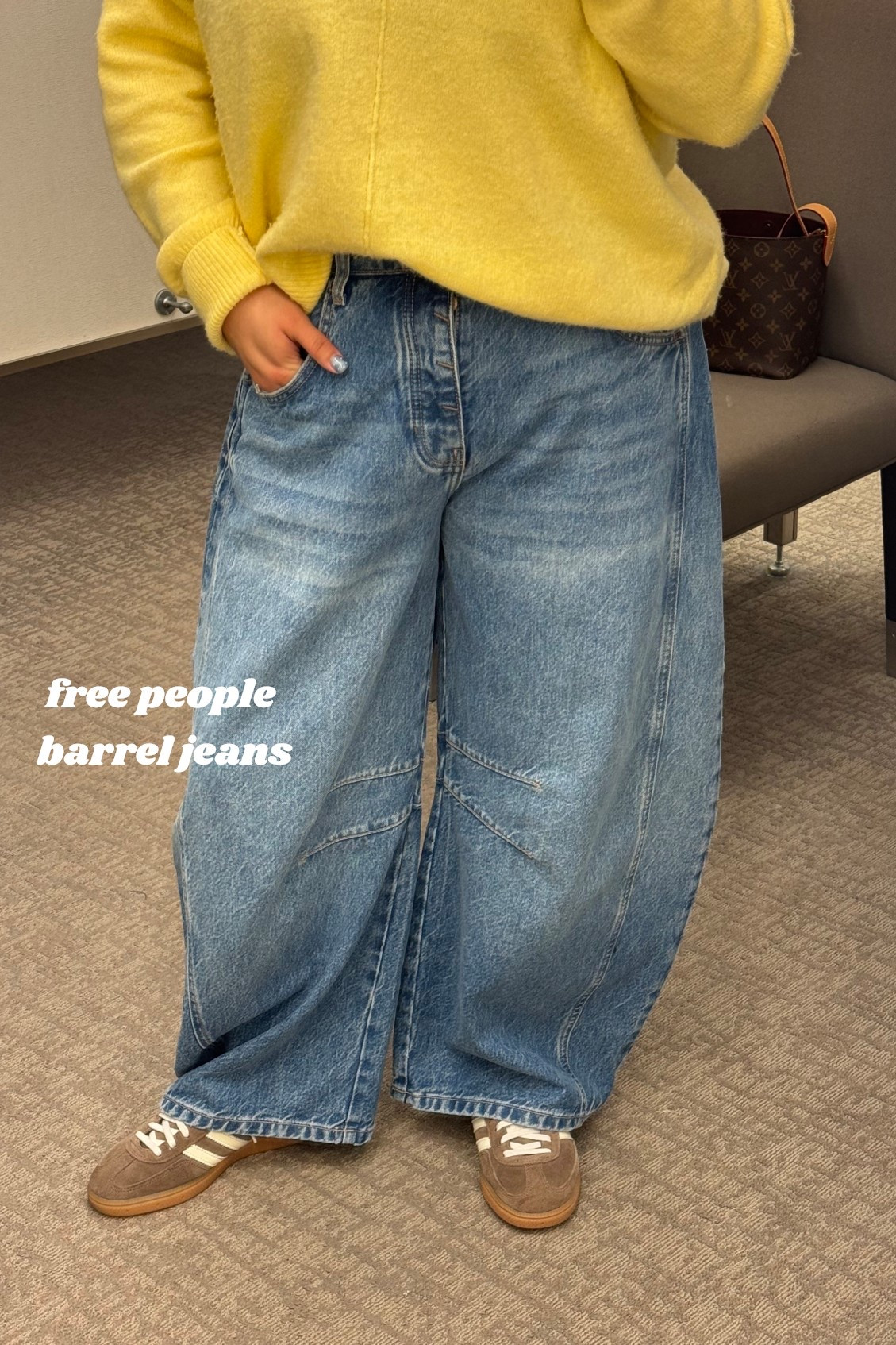 Free People barrel jeans 


#LTKootd #LTKFestival #LTKgrwm