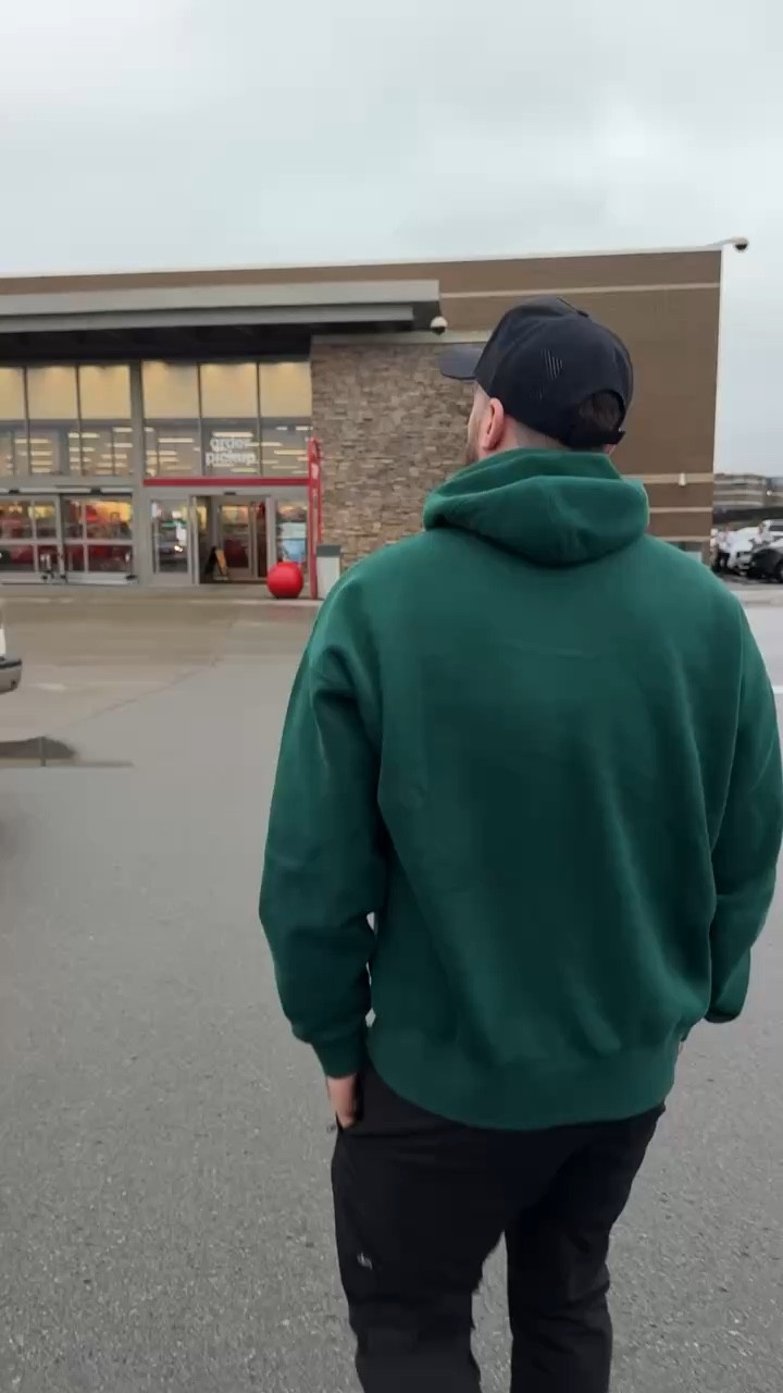 Cozy oversized hoodie for men/women. Kyle is wearing a size XL 🌲☕️🤍

#LTKFindsUnder100 #LTKMens