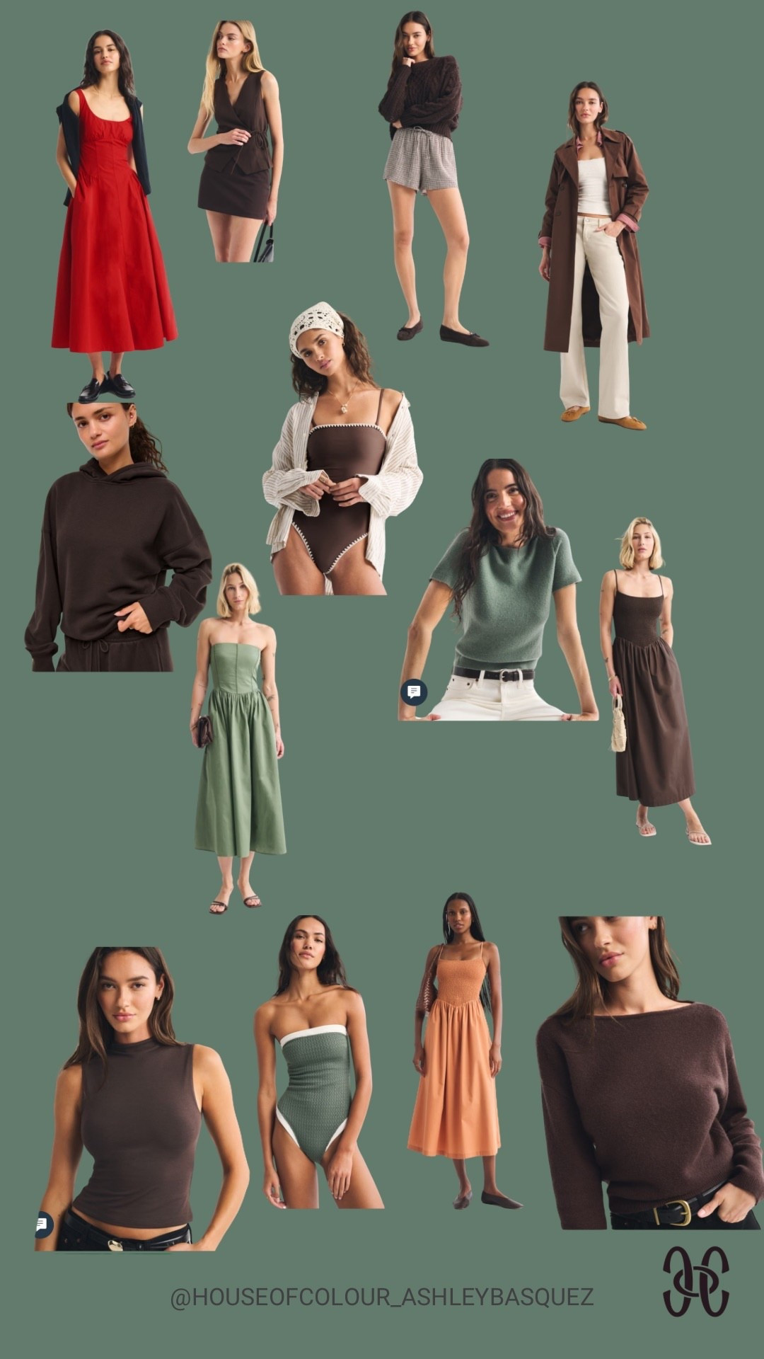 HOC AUTUMN #softautumn #coloranalysis #hocautumn #houseofcolour