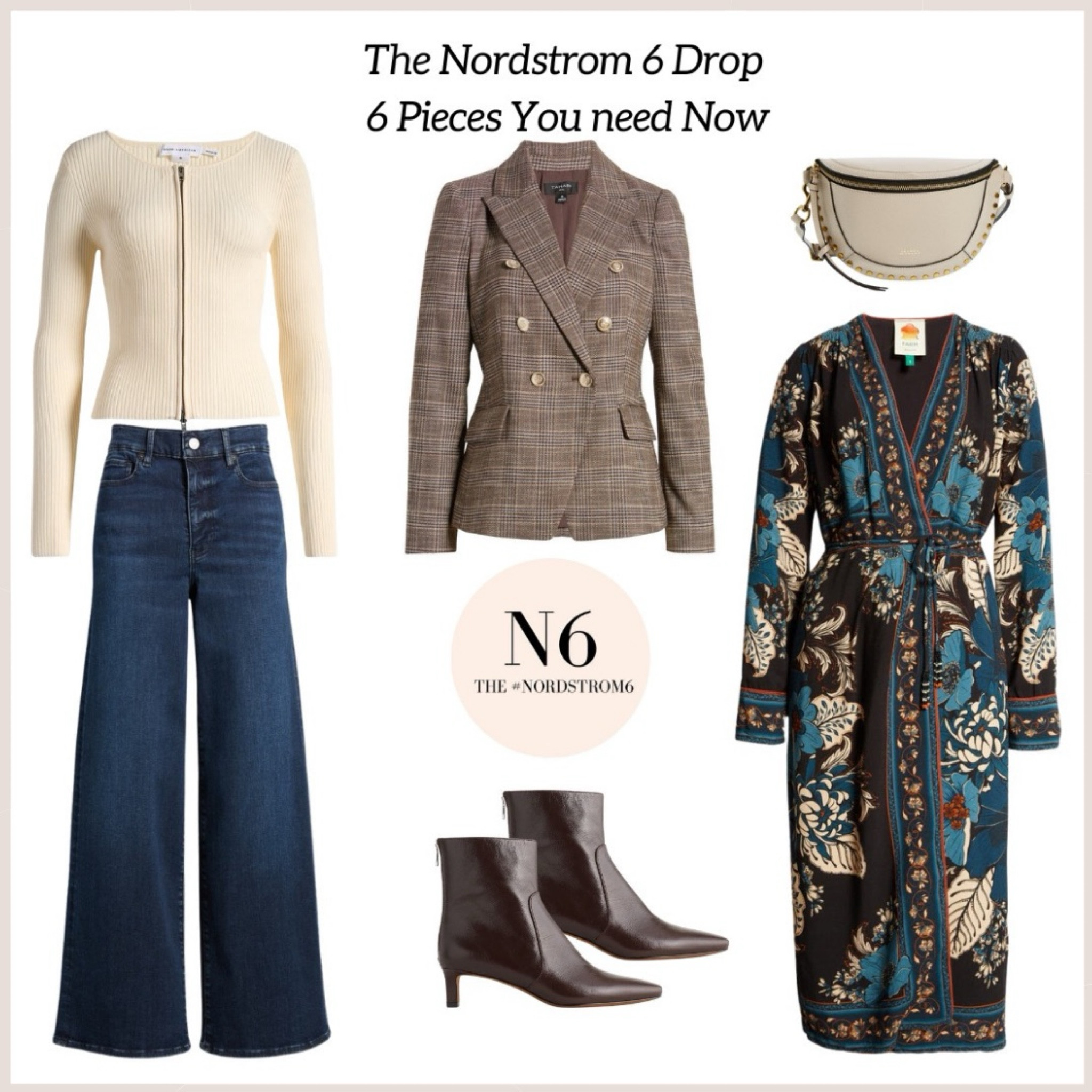 The September N6 Drop

Warm brown tones, winter white and touches of blue. 

6 pieces you need now for your fall wardrobe!

#LTKStyleTip #LTKOver40 #LTKSeasonal