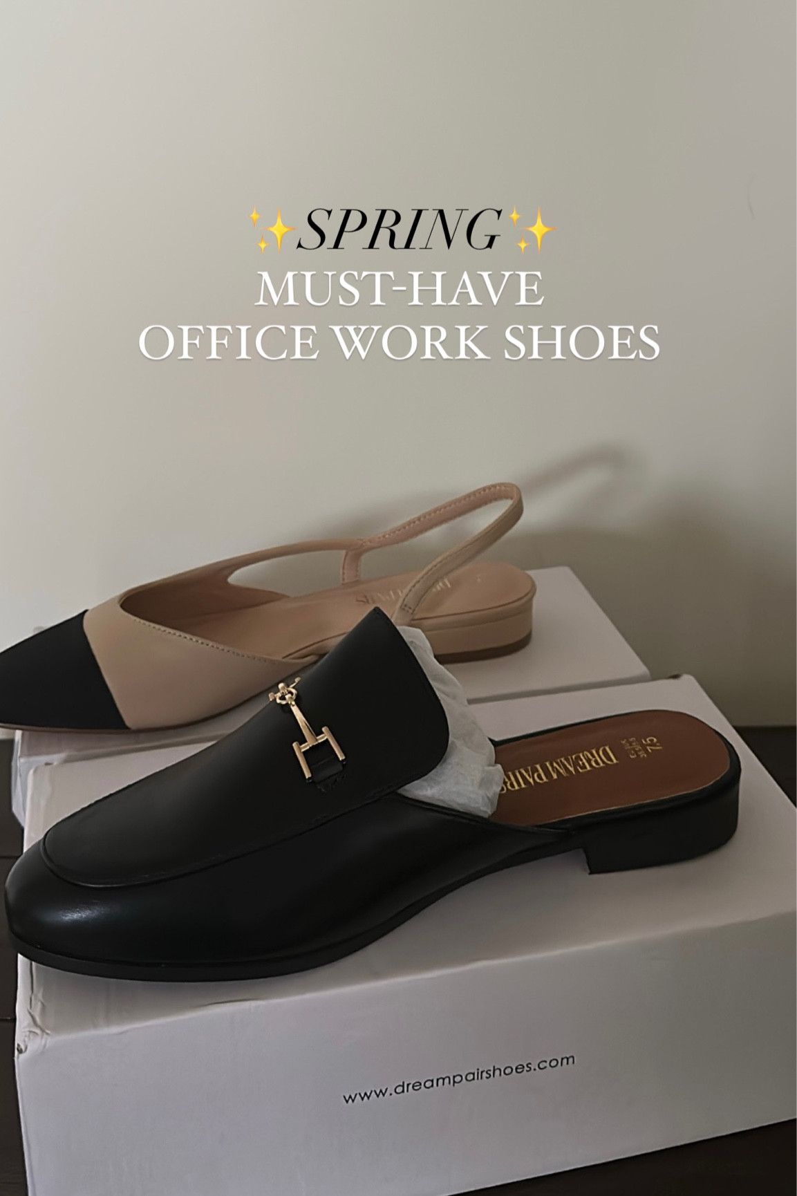 Spring Must-Have Work Flats 🥿

True to size and afforable! 



#LTKSeasonal #LTKworkwear #LTKSpringSale