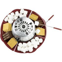 Brentwood Appliances TS603 Indoor Stainless Steel Electric Flameless S’mores Maker with 4 Roast... | Target