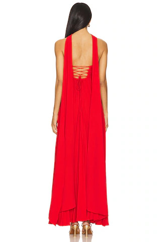 Daphine Gown in Red | Revolve Clothing (Global)