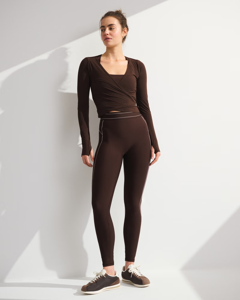 YPB sculptLUX Curve Love 7/8-Length Legging | Abercrombie & Fitch (US)