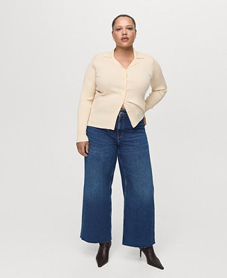 Women's Catherin Culotte High-Rise Jeans | Macy's