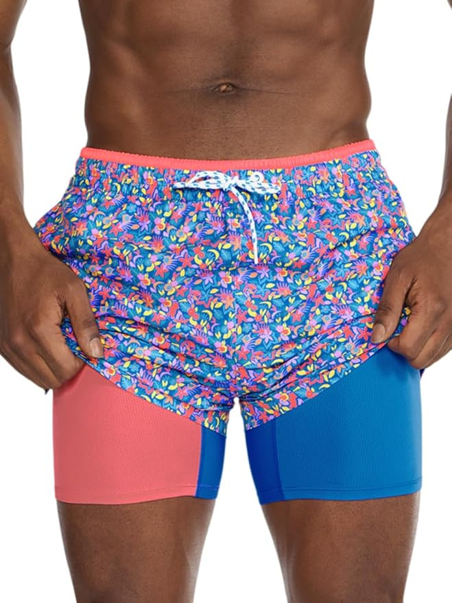 Chubbies Lined Mens Swim Trunks 5.5 Inch – Swim Shorts and Mens Shorts with Elastic Waist, Boxe... | Amazon (US)