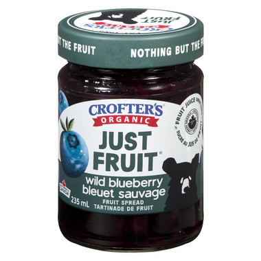 Crofter's Organic Wild Blueberry Just Fruit Spread | Well.ca