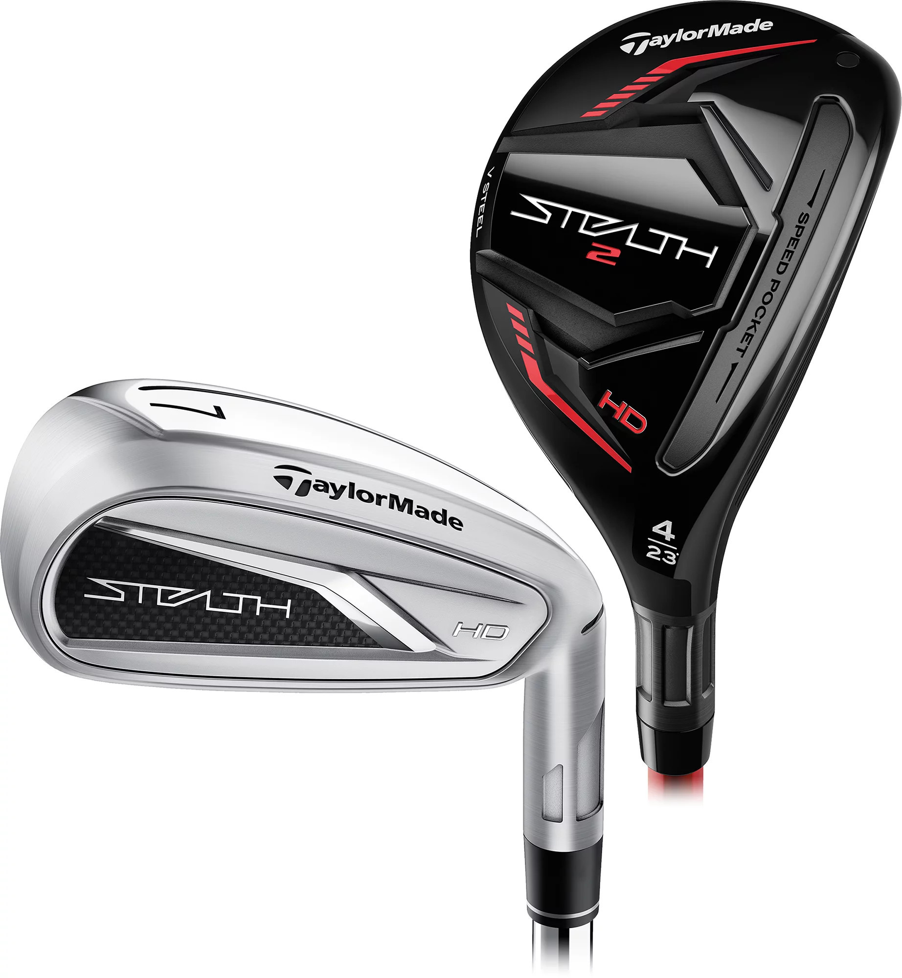 TaylorMade Stealth 2 HD Hybrid/Irons, Men's, Stainless Steel | DICK'S Sporting Goods