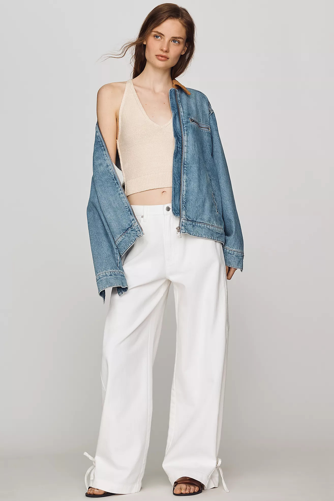 Habitual Drapey High-Rise Relaxed Jeans | Anthropologie (US)
