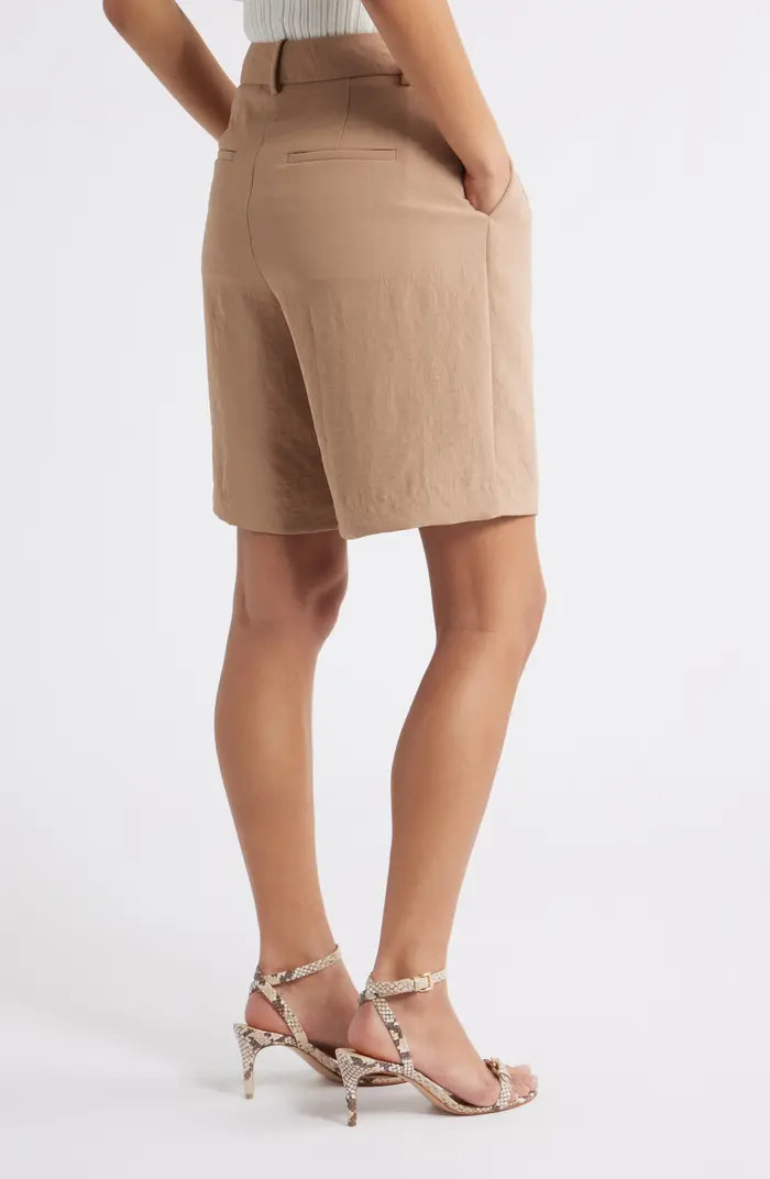 The Curator Pleated Bermuda Shorts | Nordstrom