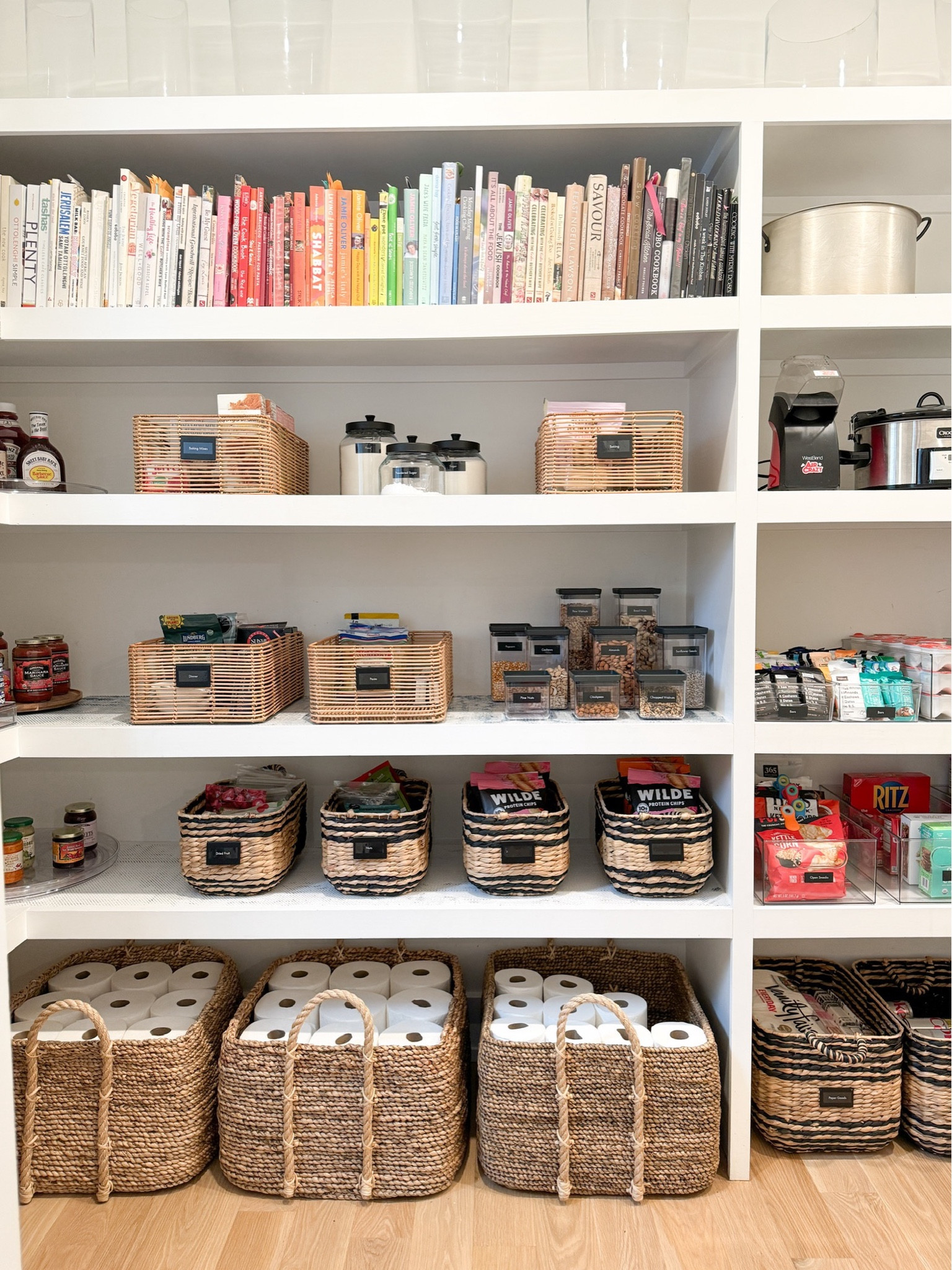 This gorgeous pantry has all the bells and whistles! Specific storage solutions and plenty of room! Check out what we used!

#LTKstyletip #LTKhome #LTKover40