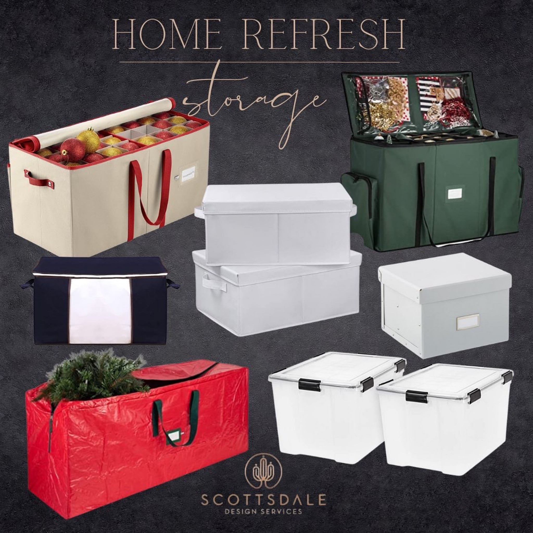 Favorite storage finds🤍

Home organization, holiday storage, closet organization, home refresh, tree storage, ornament storage

#LTKhome #LTKfamily