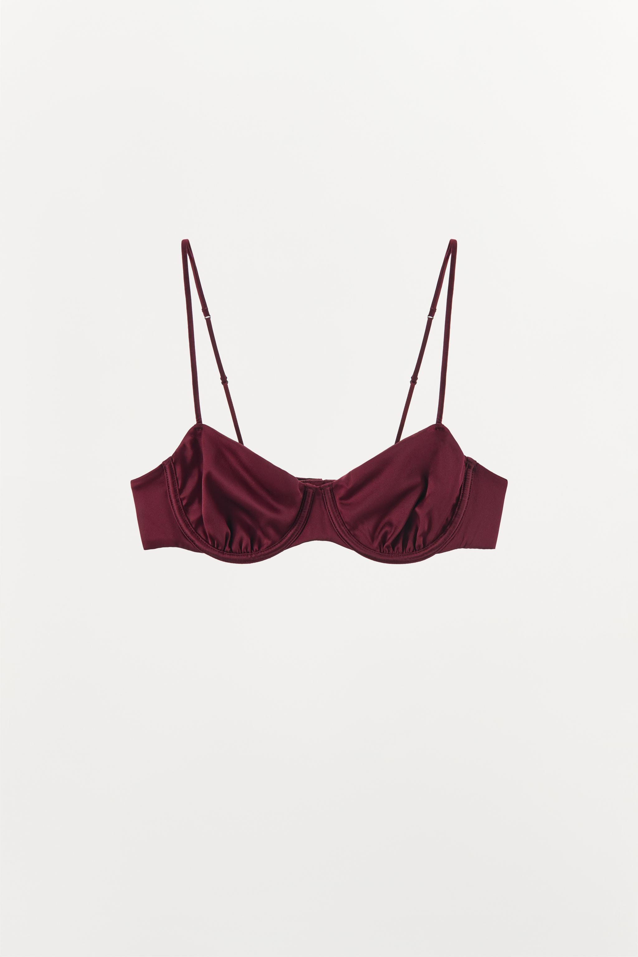 SILK UNDERWIRE BRALETTE | Zara US