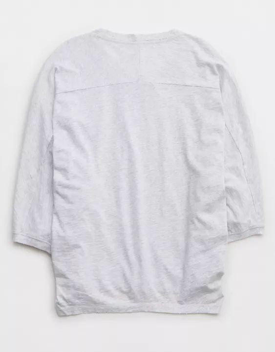 Aerie Summer House Slouchy Oversized T-Shirt | Aerie