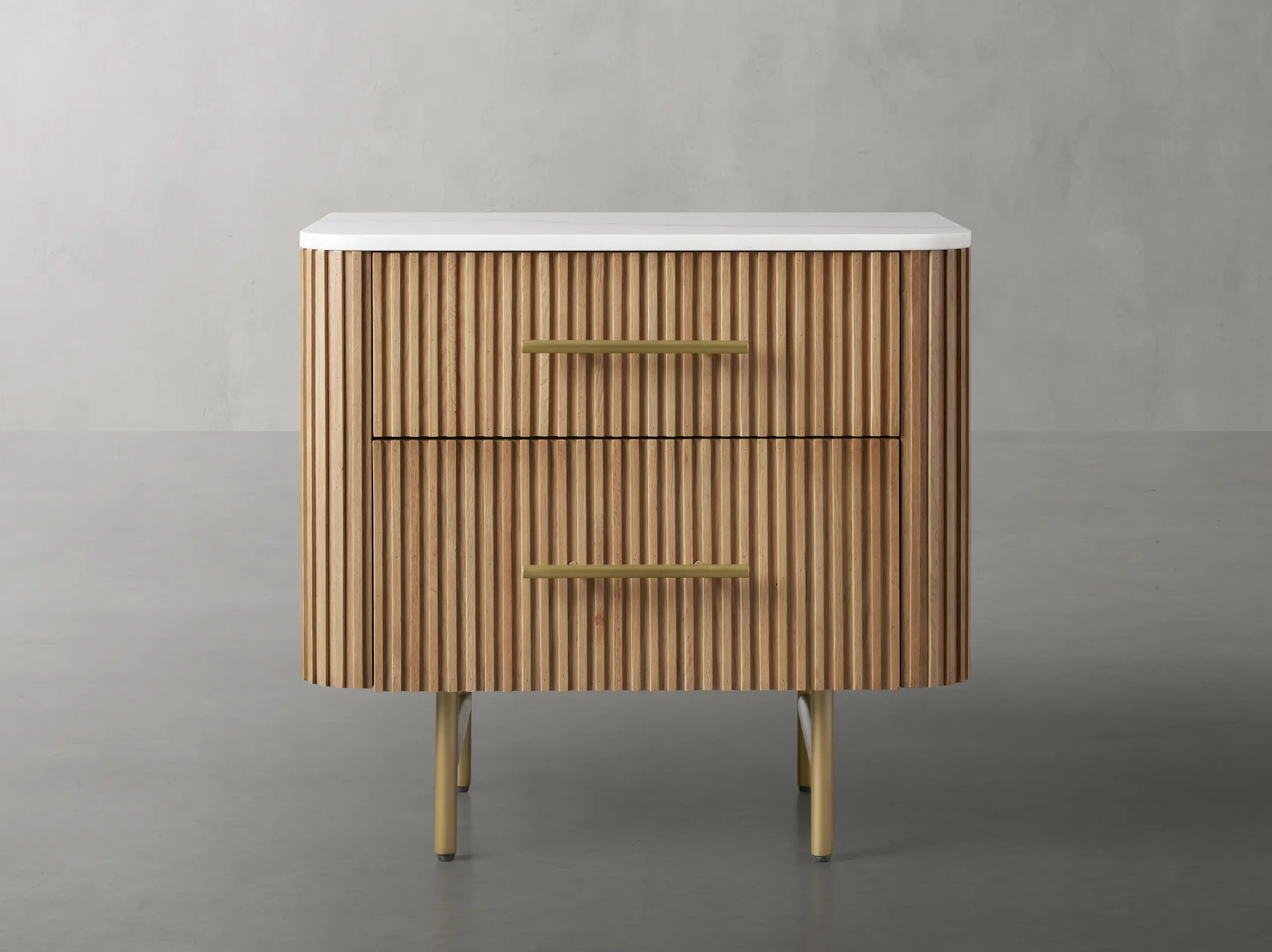 Finnley Closed Nightstand | Arhaus