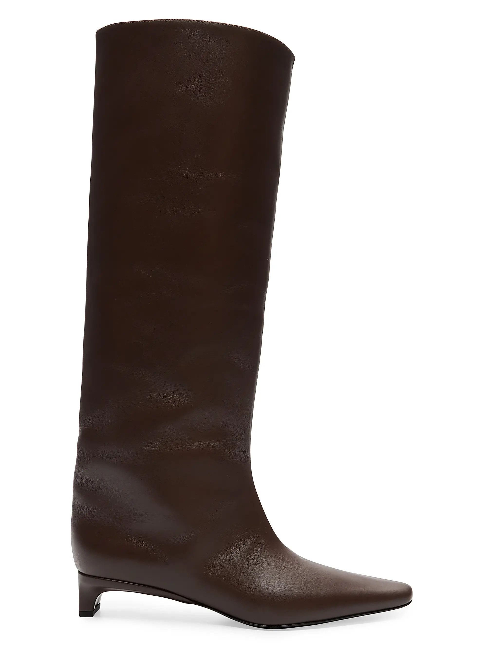 Loulou de Saison Haven 35MM Leather Knee-High Boots | Saks Fifth Avenue | Saks Fifth Avenue