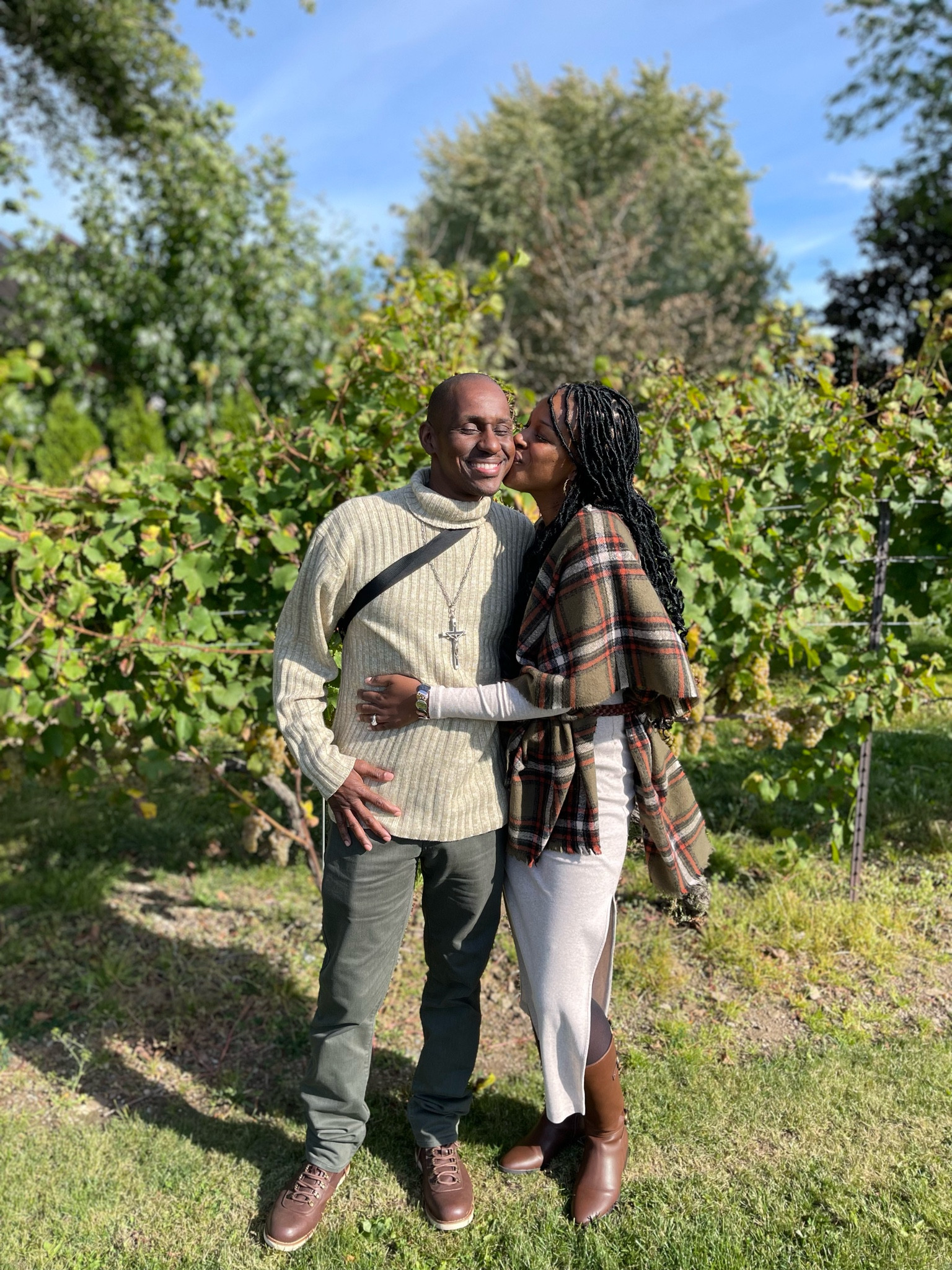 The weather in Niagara Falls, Ontario, Canada was pleasant during our early October visit. Our outfits for our wine tasting tour in Niagara-on-the-Lake were comfy, cozy, and warm. Our entire 14th wedding anniversary vlog series is now available at My Cruising Family on YouTube.

#FallOutfits 
#FallWeather 
#AutumnOutfits 
#AutumnWeather 
#TravelVlogs 
#NiagaraFalls 
#AnniversaryGetaway


#LTKstyletip #LTKover40 #LTKtravel