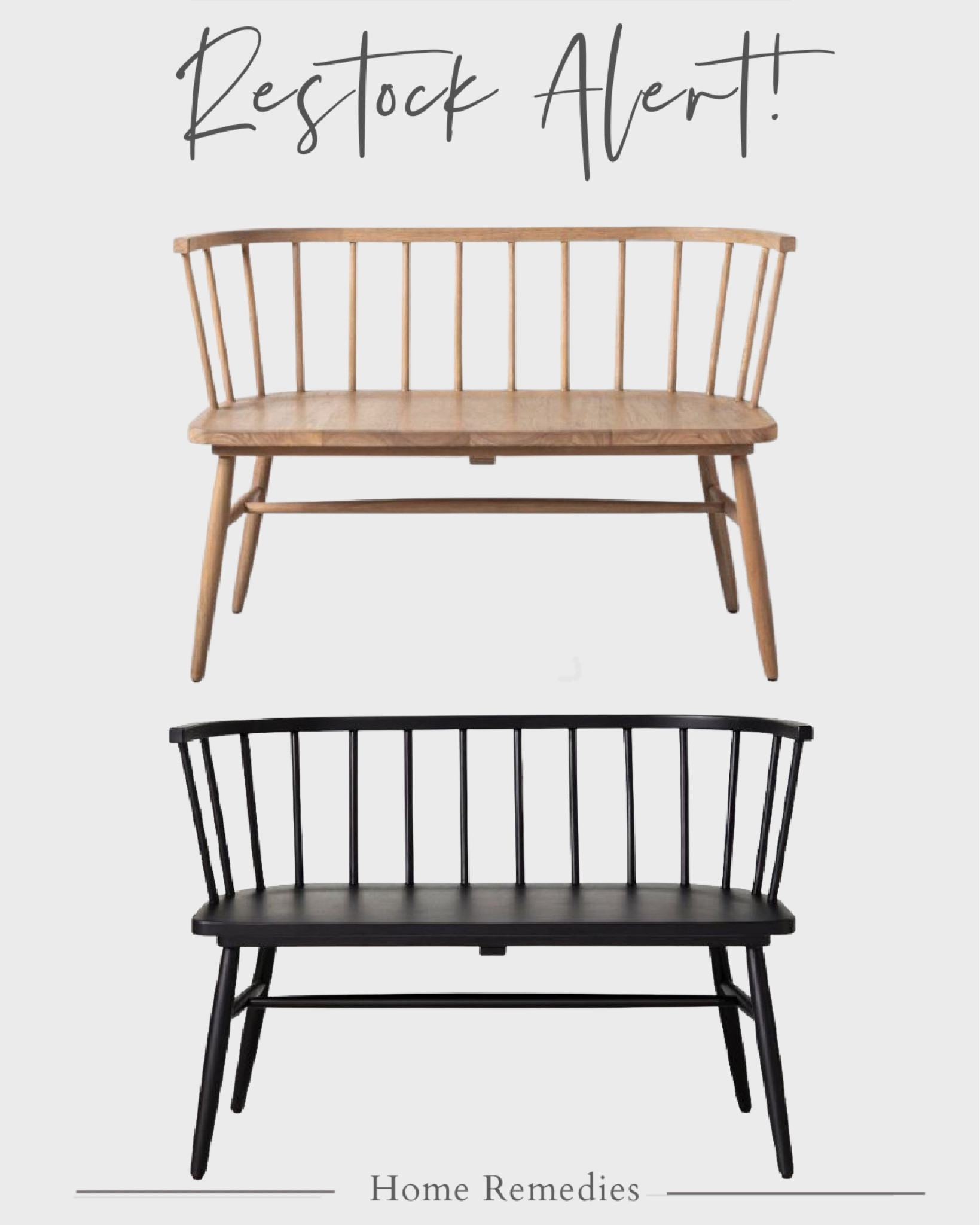 Back in stock- Hearth & Hand shaker style bench at Target! Entryway furniture, bedroom bench, dining room, porch

#LTKSeasonal #LTKstyletip #LTKhome