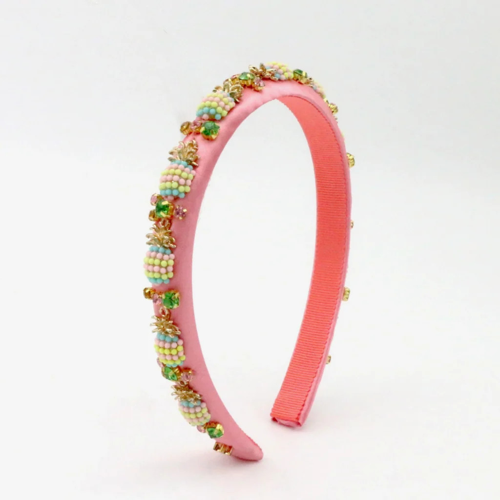 Pineapple Sorbet Feather Tiara | Adorned