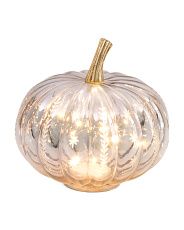 Led Glass Etched Pumpkin | Fall Decor | T.J.Maxx | TJ Maxx