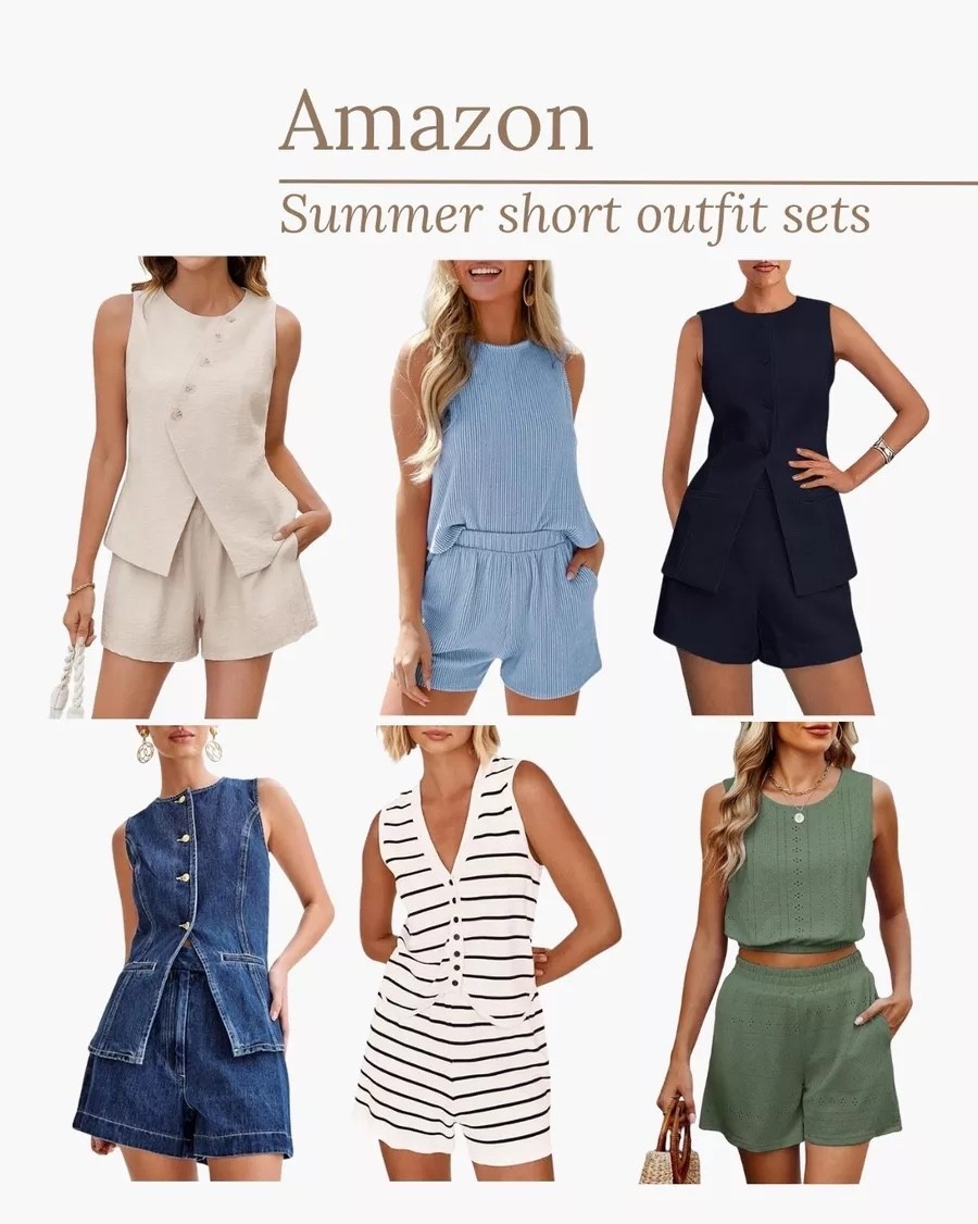 Amazon Summer short outfit shirt sets

#amazonfashion #summeroutfit #summerfashion 

#LTKStyleTip