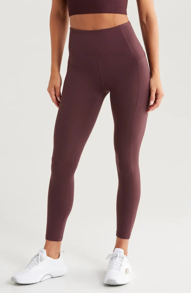 Studio Luxe High Waist Pocket 7/8 Leggings | Nordstrom