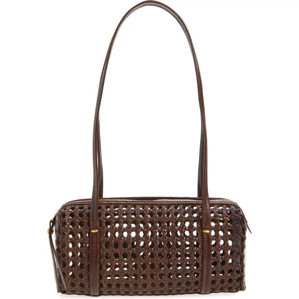 Madewell Brioche Mini Shoulder Bag in Cherry Wood at Nordstrom | Nordstrom