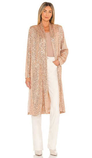 Show Stopper Duster in Rose Gold | Revolve Clothing (Global)