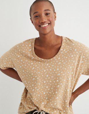 Online Only
    
  
    Aerie Boyfriend Voop Oversized T-Shirt | American Eagle Outfitters (US & CA)
