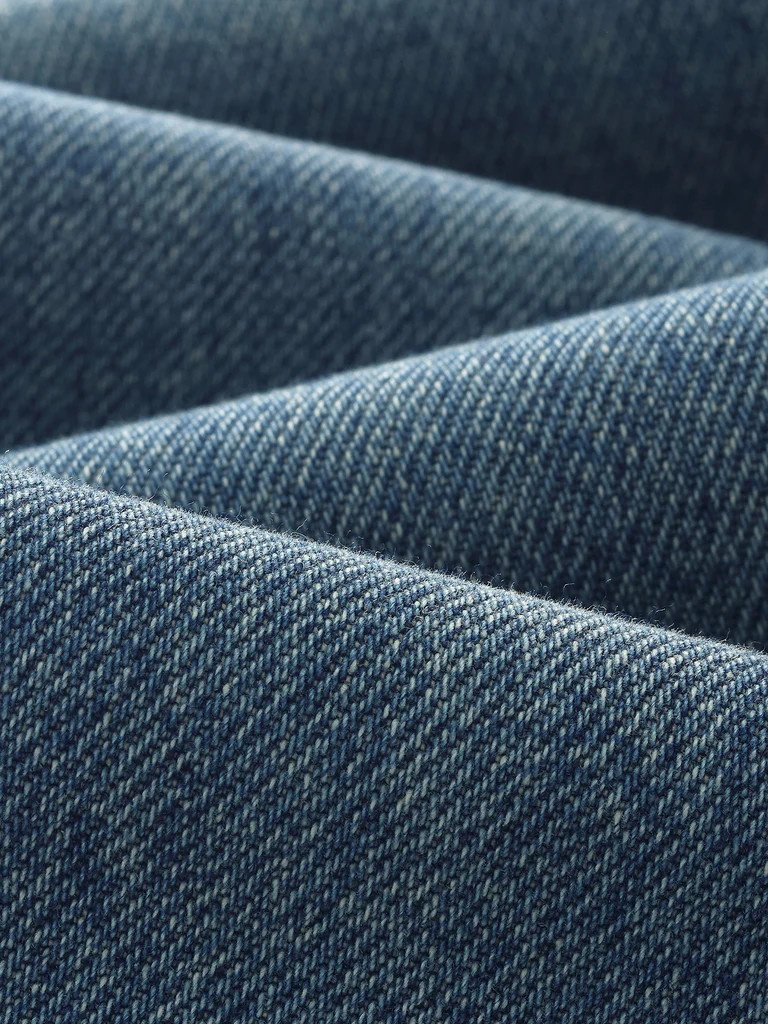 100% Cotton Denim Women Straight Leg Jeans | GOELIA