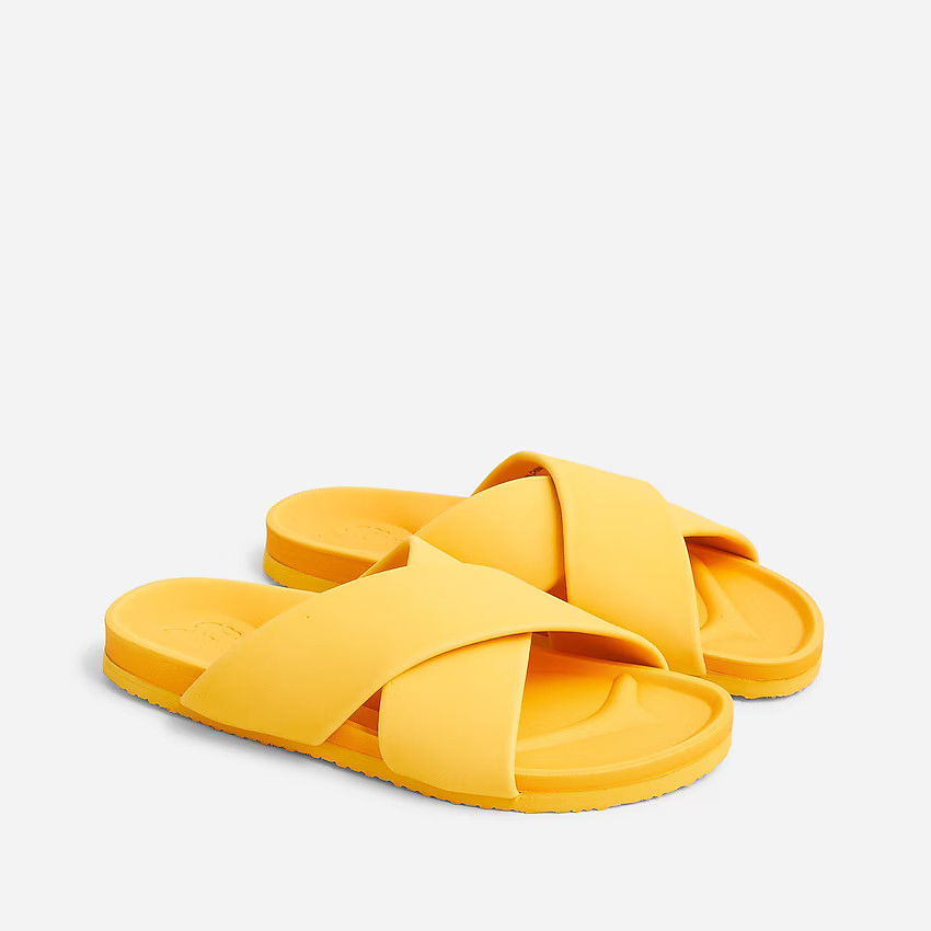Marina waterproof cross-strap EVA sandals | J. Crew US
