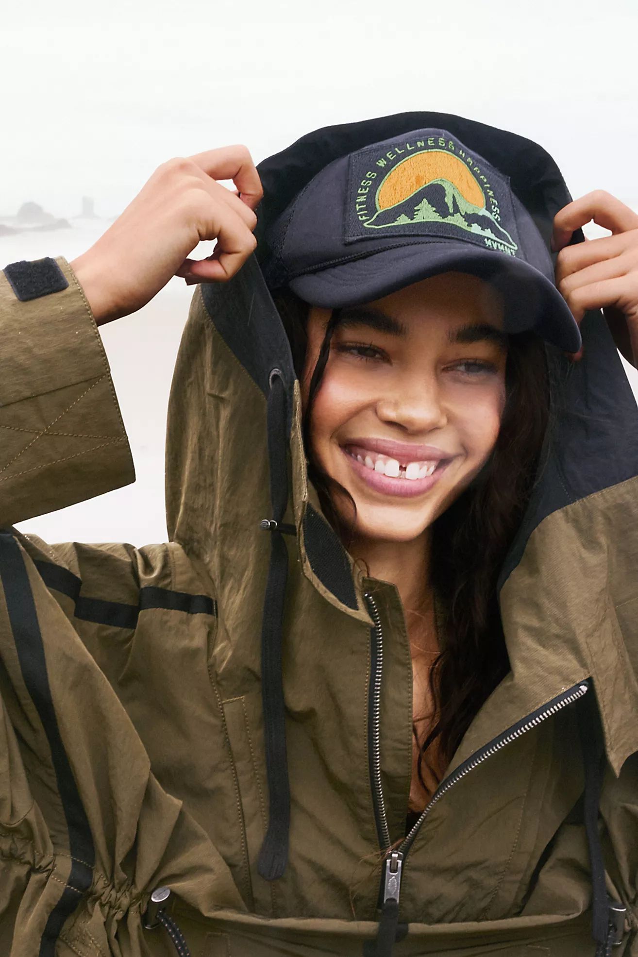 Magic Mountain Patch Trucker Hat | Free People (Global - UK&FR Excluded)
