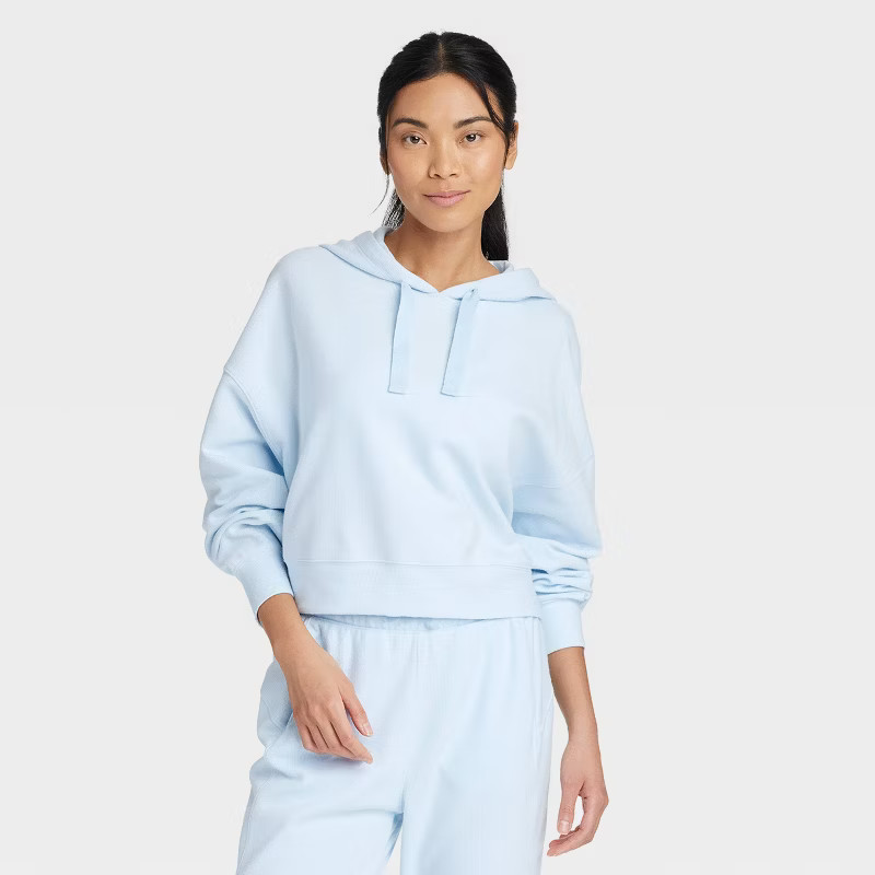 Women's Cozy Rib Sweatshirt - All in Motion™ | Target