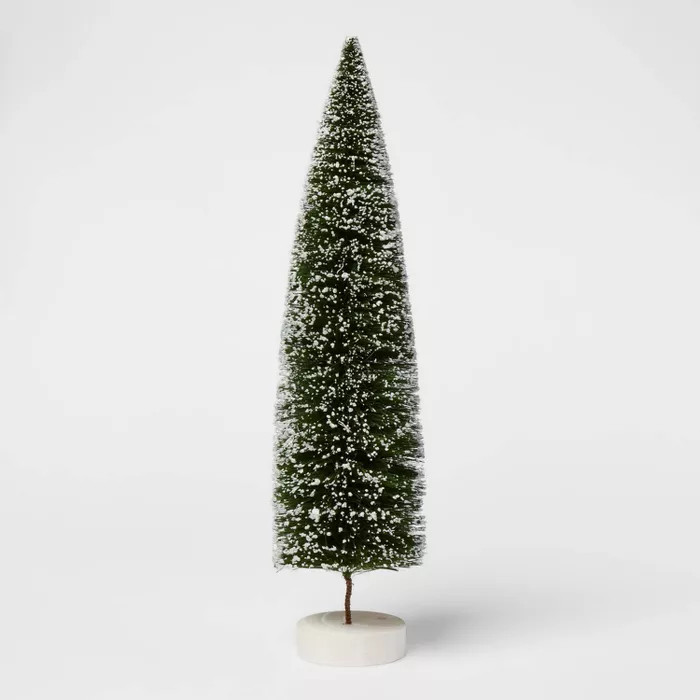 Bottle Brush Tree Figurine - Threshold™ | Target