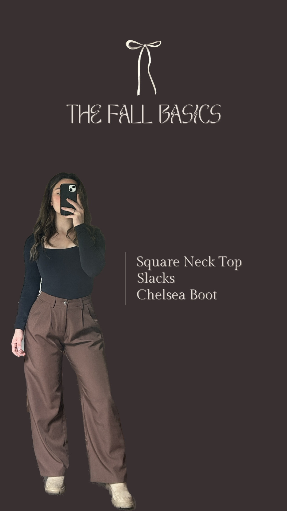 FALL COLLECTION 🤎🍂

the basics, but add a little spice 🌶️ these chelsey boots are my favorite for fall 🫶🏻

#LTKStyleTip #LTKHalloween #LTKSeasonal