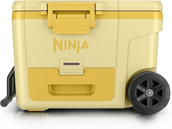 Ninja FrostVault™ 45qt Cooler with Wheels, Dry Storage, Daffodil Daze | Ninja FrostVault's 45-q... | Amazon (US)