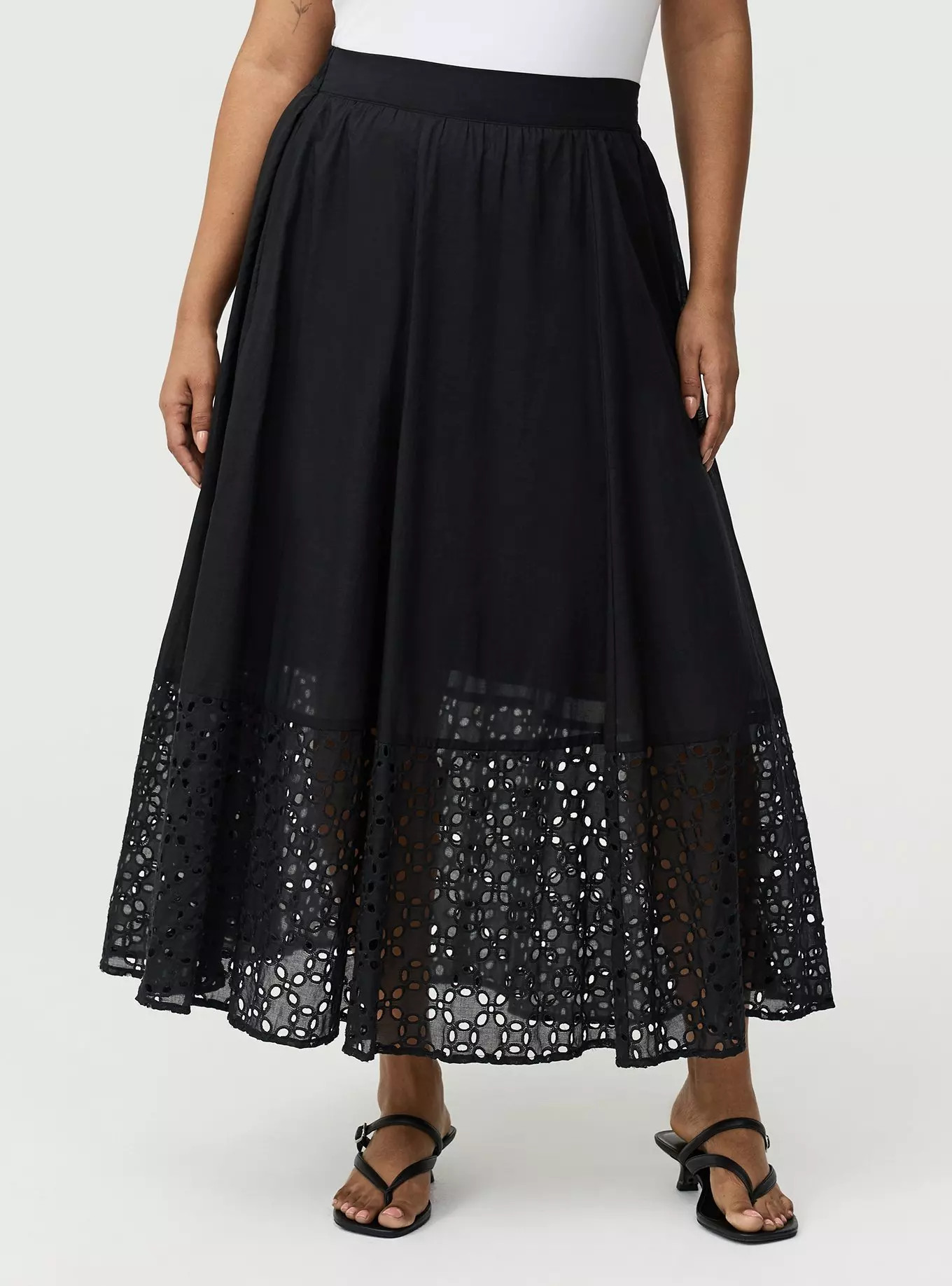 Eyelet Maxi Skirt | Torrid (US & Canada)