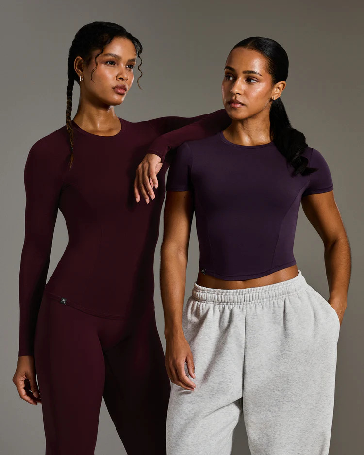 Mellow™ Soft Mid Short Sleeve T-Shirt 
 Blackberry Purple | Oner Active (UK / US)