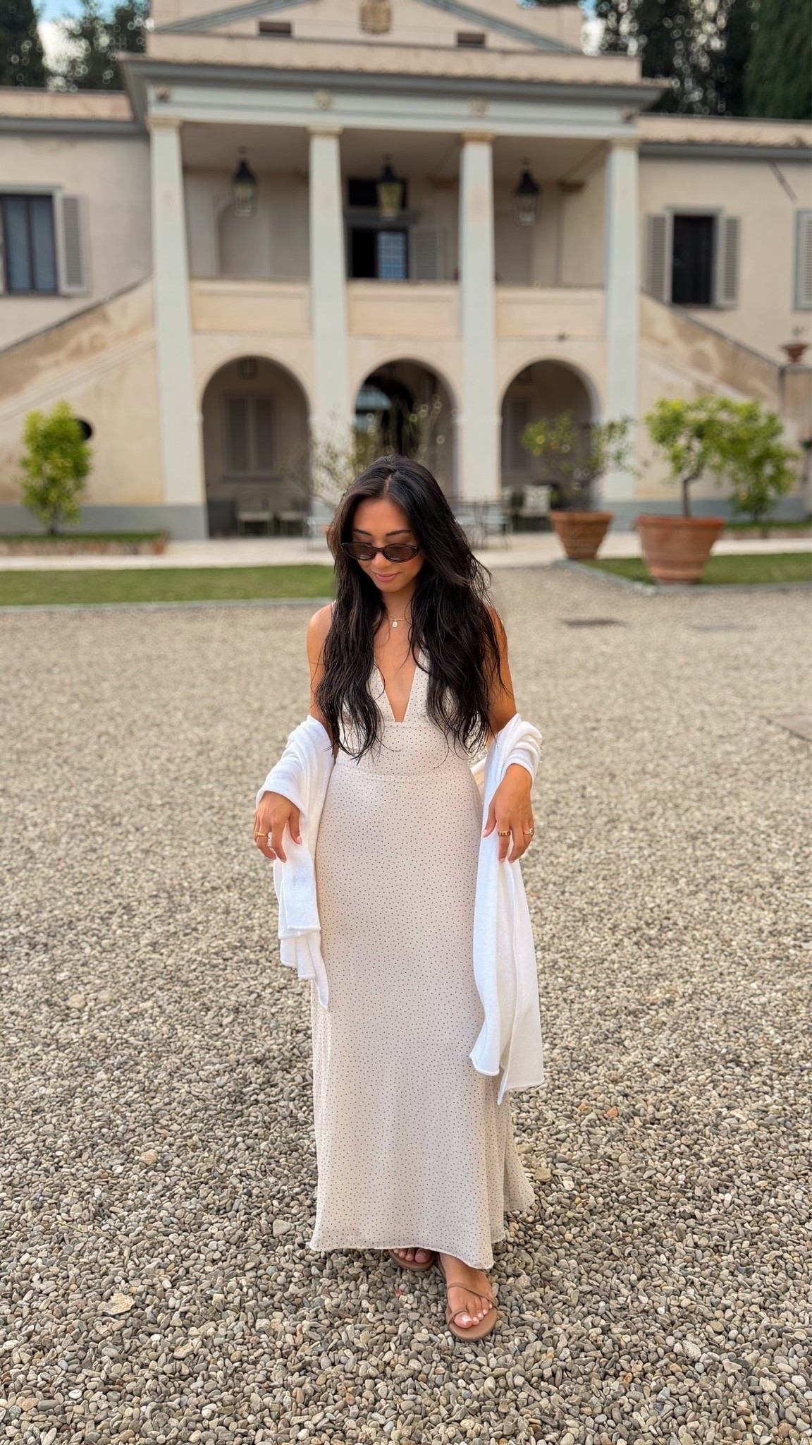 Dinner outfit in Tuscany 🍋☀️ wearing size S!

#LTKootd #LTKTravel #LTKgrwm