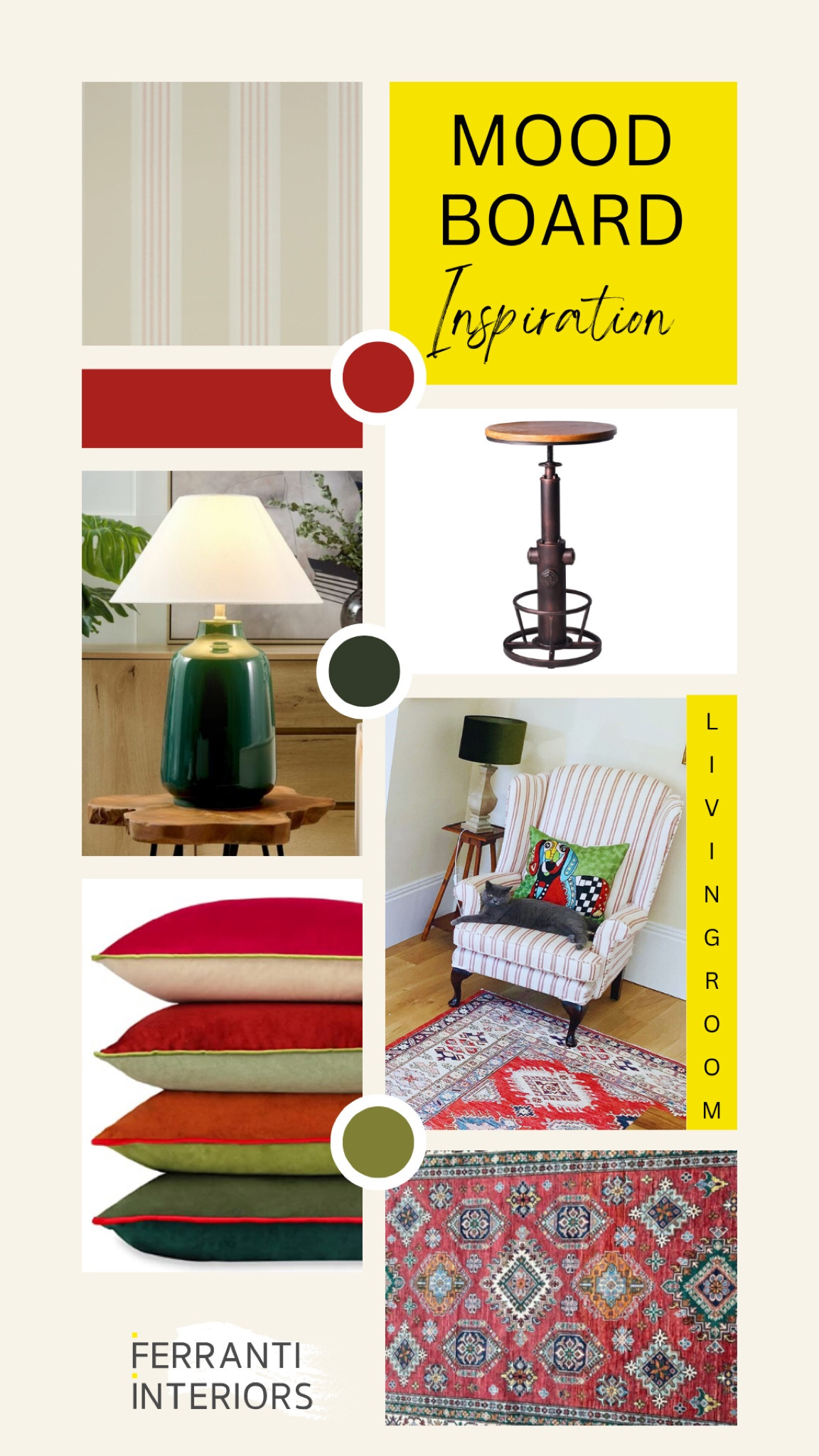 Cute living room! Cat not included 😹.

Pet friendly interior designer
I have pets, such as a dog and 2 cats I understand your needs
💛Follow @ferrantiinteriors
 
~
~
~
#virtualinteriordesign #virtualinteriordesigner #edesign #edesigner #thegardengalleries #guestroomideas #homeideas #interiordesign #interiordesigner 


Living room
Chair Upholstery 
https://rstyle.me/+khJ0r2ZmmGvFm4AnqGH29Q

lamp
https://rstyle.me/+CIVQkj1KkQM6YNRc-2ScWQ

Cusion
https://rstyle.me/+xNB12g2IWgDLAAPEmSFmWw

carpet
https://rstyle.me/+CoXTzop4KQcQpu20J3LwUQ


Table
https://rstyle.me/+mRTN5QBiX_5A96uZXR1MoQ


#LTKFind #LTKSeasonal #LTKGiftGuide