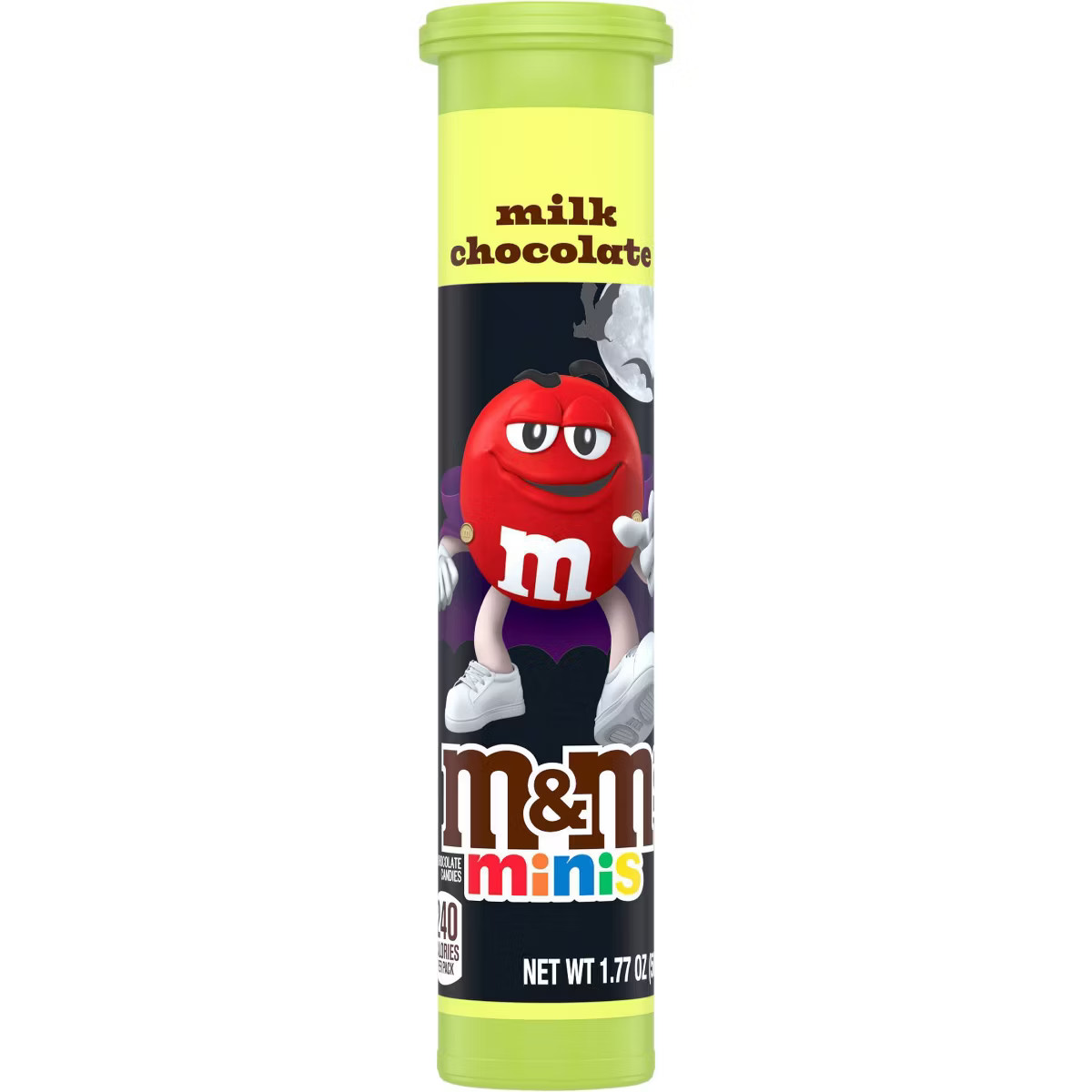 M&M's Minis Halloween Milk Chocolate Candies Tube - 1.77oz | Target
