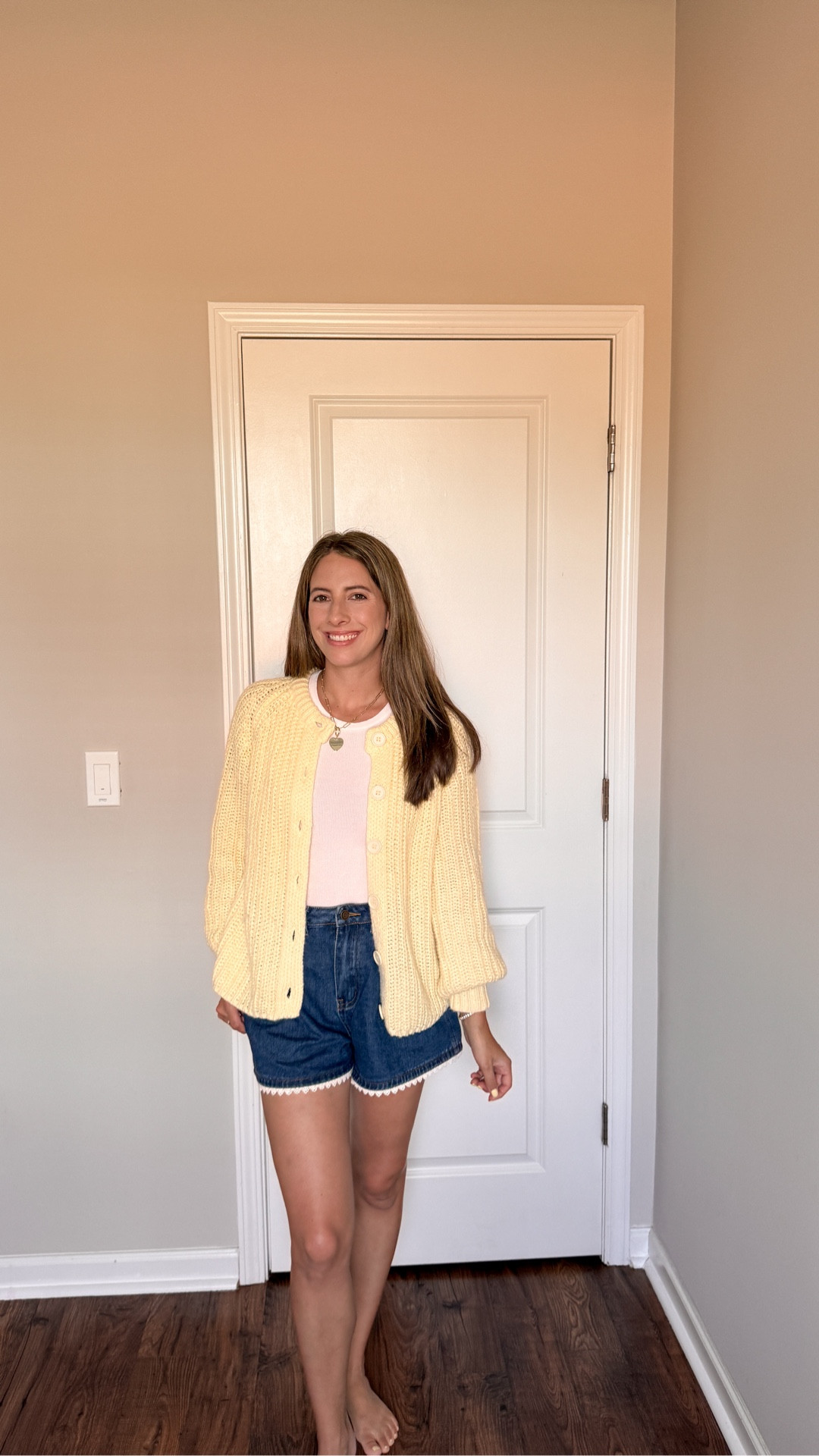 Causal outfit of the day with a cozy knit cardigann

#LTKFindsUnder50