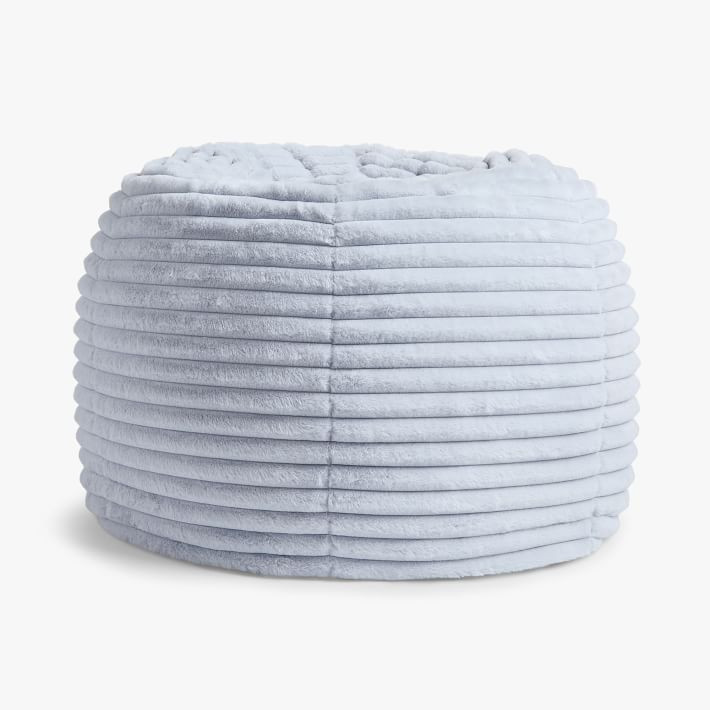 Channel Cloud Dusty Periwinkle Bean Bag Chair | Pottery Barn Teen | Pottery Barn Teen
